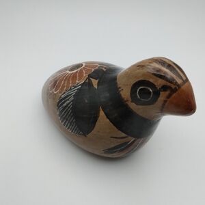 Mexican Folk Art Pottery Dove, Bird, Figurine